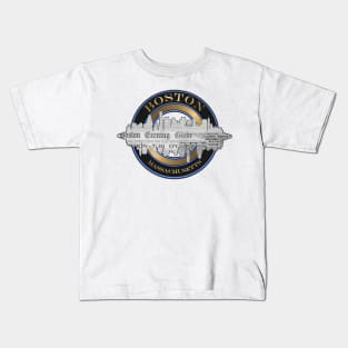 A Souvenir Of Boston Massachusetts Kids T-Shirt